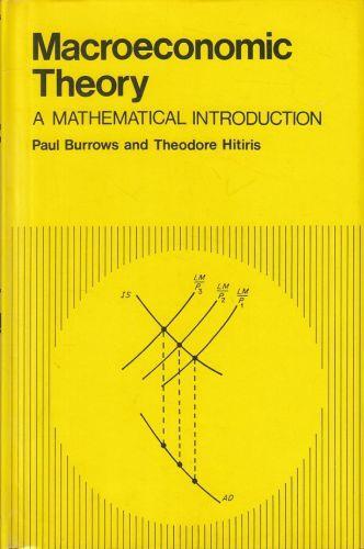 Macroeconomic Theory Mathematical Introduction- Di: Paul Burrows - copertina