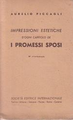 Impressioni Estetiche I Promessi Sposi Di: Aurelio Piccagli