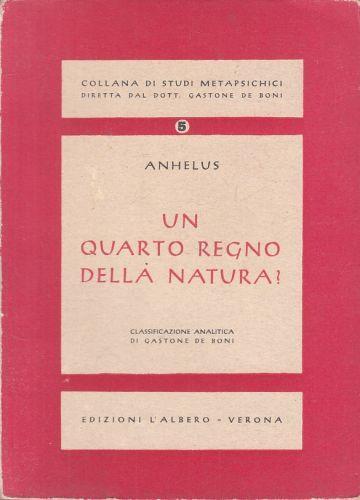 Un Quarto Regno Della Natura? - Anhelus - copertina