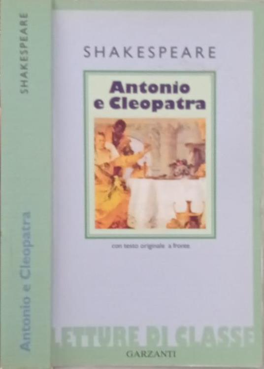 Antonio e Cleopatra - William Shakespeare - copertina