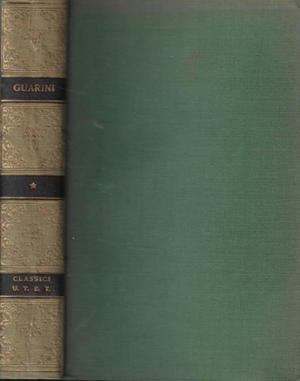 Opere - G. Battista Guarini - copertina