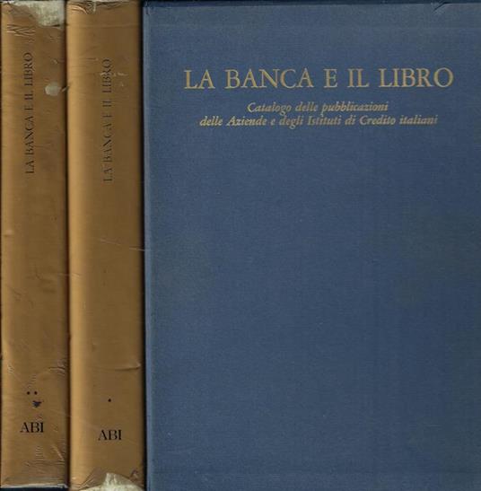 La Banca e il Libro - Enrica Schettini Piazza - copertina