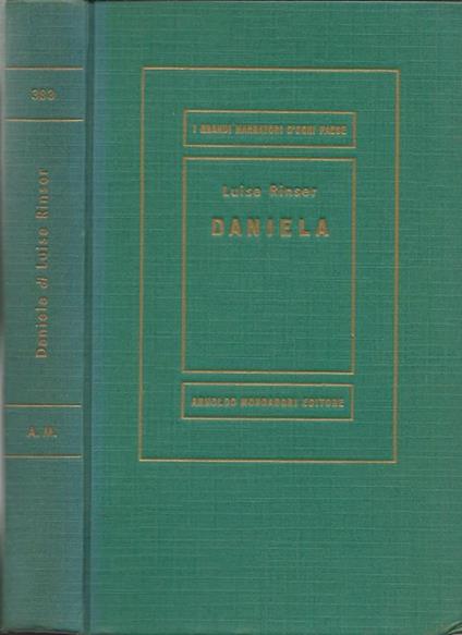 Daniela - Luise Rinser - copertina