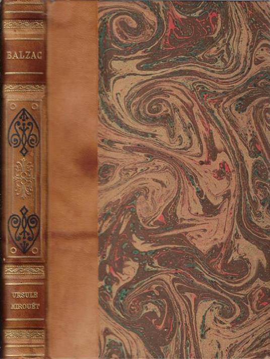 Ursule mirouet - Honoré de Balzac - copertina