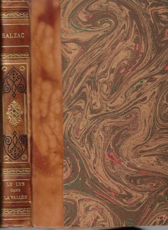 Le lys dans la vallée - Honoré de Balzac - copertina