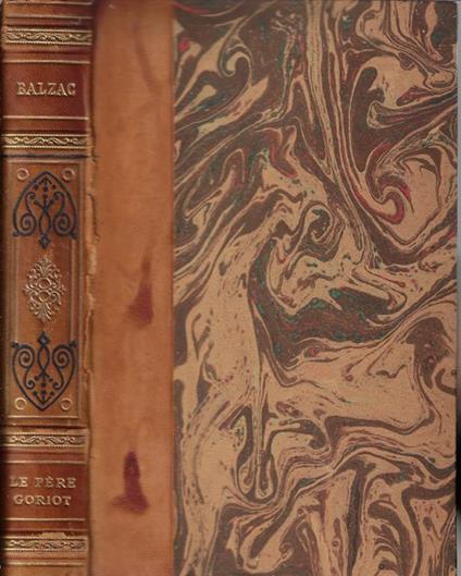 Le Père Goriot - Honoré de Balzac - copertina