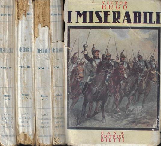 I miserabili - Victor Hugo - copertina