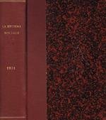 La riforma sociale rivista critica di economia e di finanza. Anno XXXVIII vol.XLII, anno 1931, III serie