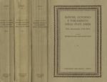 Banche governo e parlamento negli stati sardi. Fonti documentarie 1843-1861. 3voll