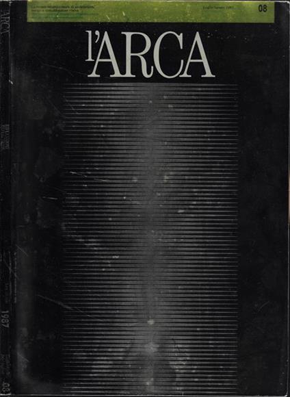 L' Arca Anno 1987 n. 08 - copertina