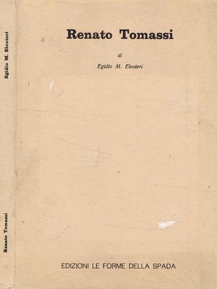 Renato Tomassi - copertina