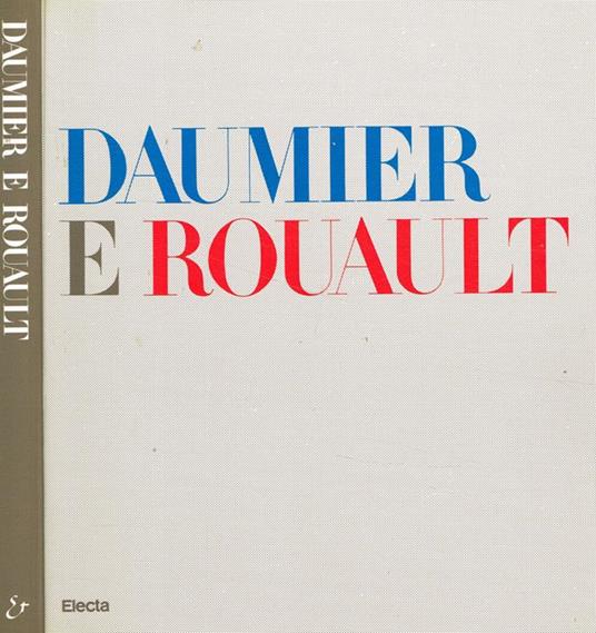 Daumier e Rouault - copertina