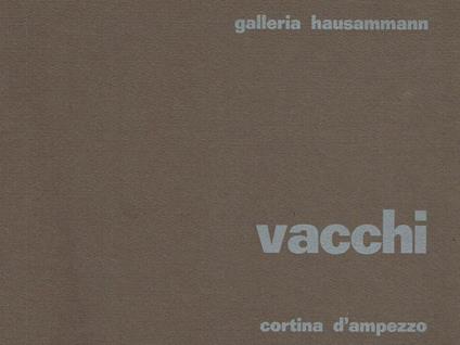Sergio Vacchi - copertina