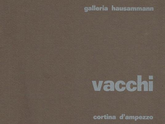 Sergio Vacchi - copertina