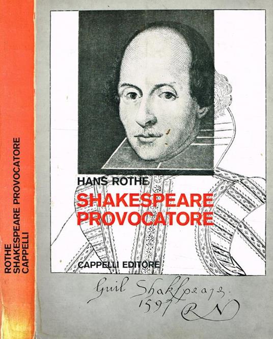 Shakespeare provocatore - Hans Rothe - copertina