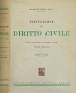 Istituzioni di diritto civile vol.I
