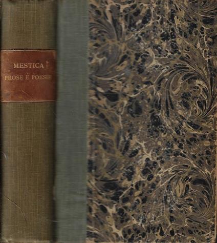 Prose e poesie - Enrico Mestica - copertina
