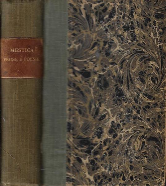 Prose e poesie - Enrico Mestica - copertina