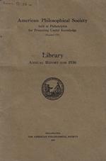 Library. Annual report for 1935