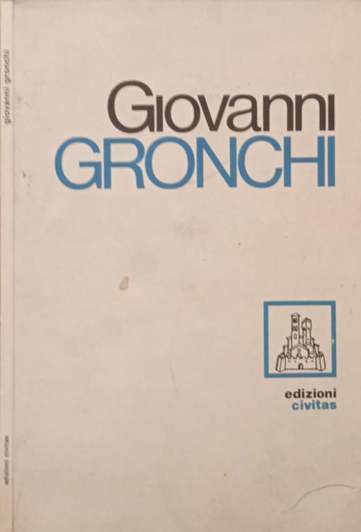 Giovanni Gronchi - copertina