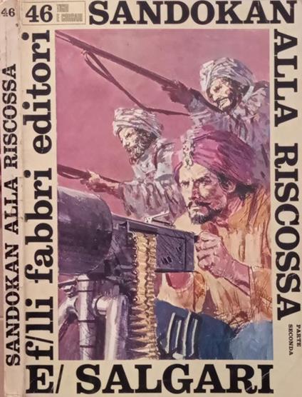 Sandokan alla riscossa Parte seconda - copertina