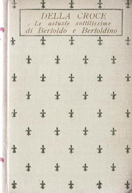 Le astuzie sottilissime di Bertoldo e Bertoldino - copertina