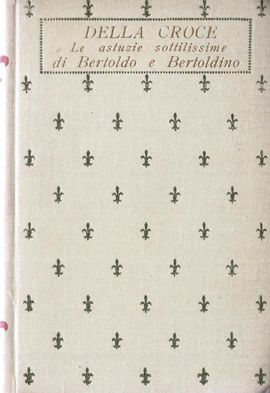 Le astuzie sottilissime di Bertoldo e Bertoldino - copertina