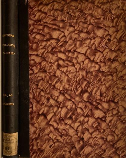 Atti della Società Italiana di anatomia - copertina