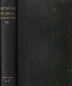 The American Journal of Philology n. 205-206-207-208 Anno 1931
