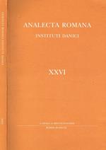 Analecta romana instituti danici XXVI