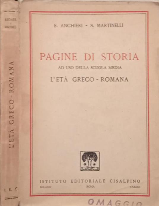Pagine di storia - copertina