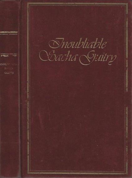 Inoubliable Sacha Guitry - copertina