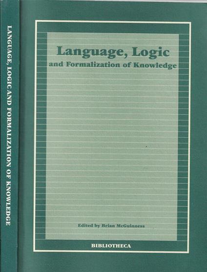 Language, logic - copertina