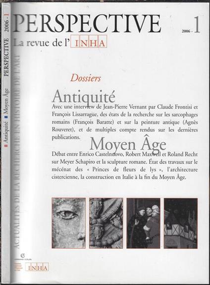 Perspective. La revue de l'Inha n. 1 - copertina