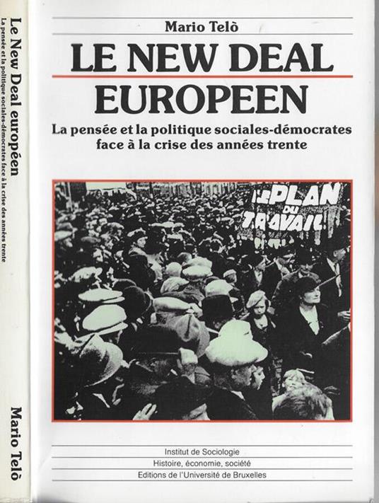 Le  new deal europeen - Mario Telò - copertina