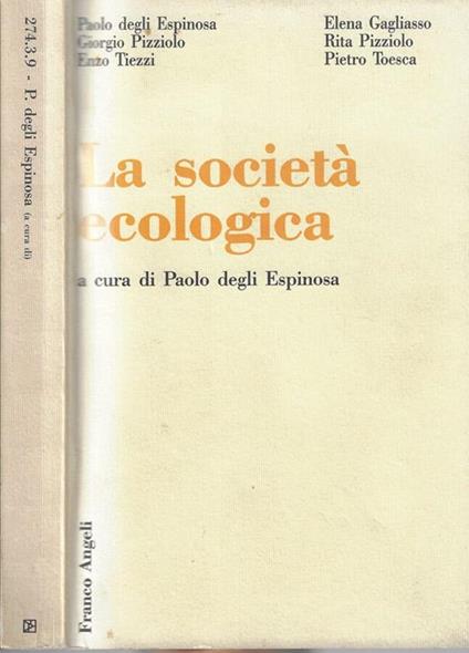La  società ecologica - copertina