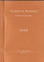 Analecta Romana XXVII