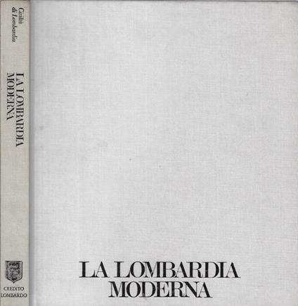 La  Lombardia moderna - copertina