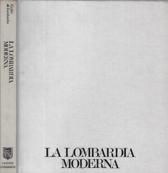 La  Lombardia moderna - copertina