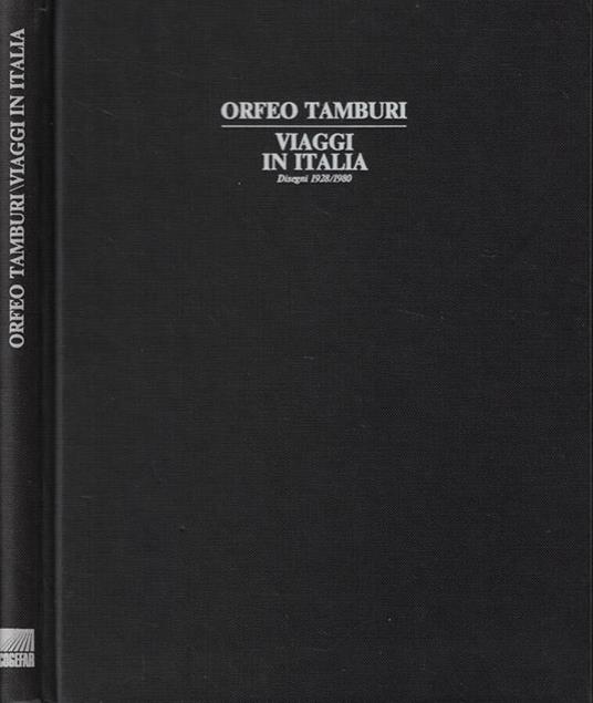 Viaggi in Italia - Orfeo Tamburi - copertina