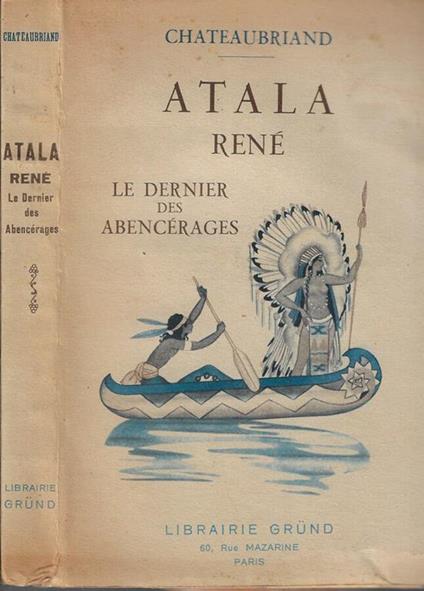 Atala René - François-René de Chateaubriand - copertina