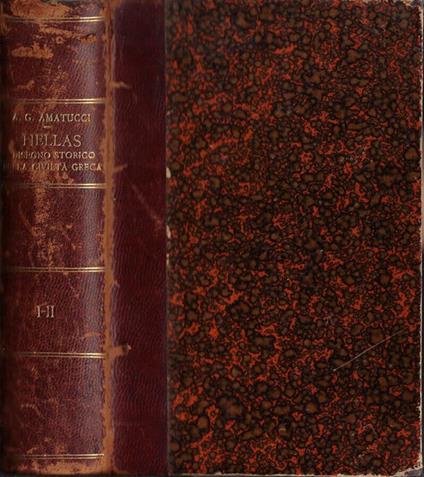 Hellas disegno storica della civiltà greca Vol. I - copertina