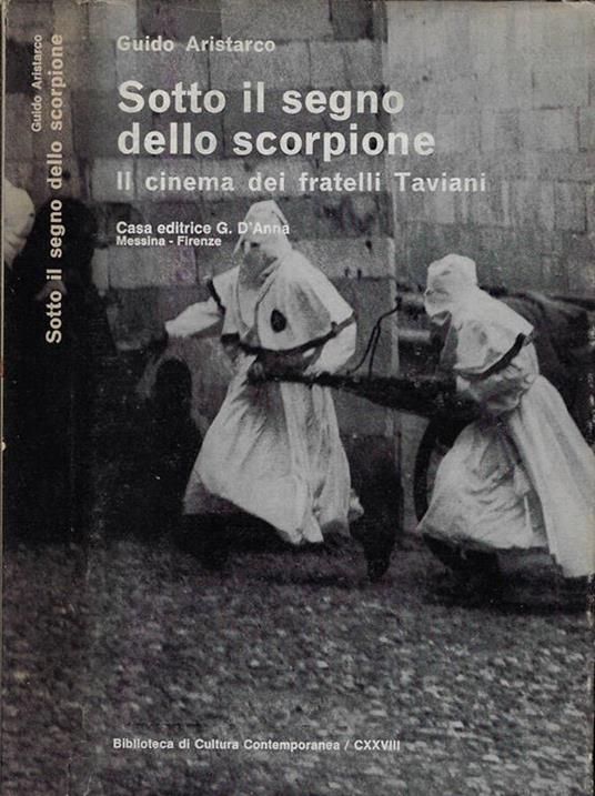 Sotto il segno dello scorpione - Guido Aristarco - copertina