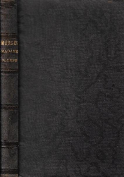 Madame Olympe - Henry Murger - copertina
