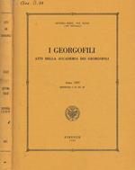 I  georgofili atti della accademia dei georgofili anno 1987 dispensa I-II-III-IV