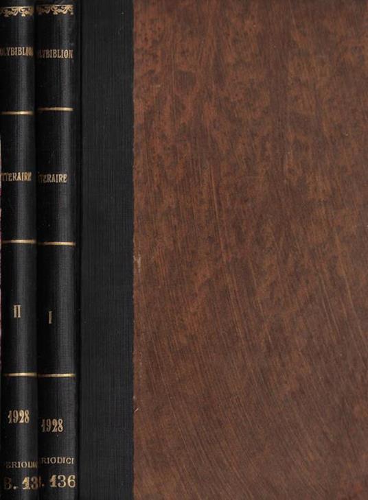 Polybiblion revue bibliographique universelle partie litteraire deuxieme serie tome 107, 108 1928 - copertina