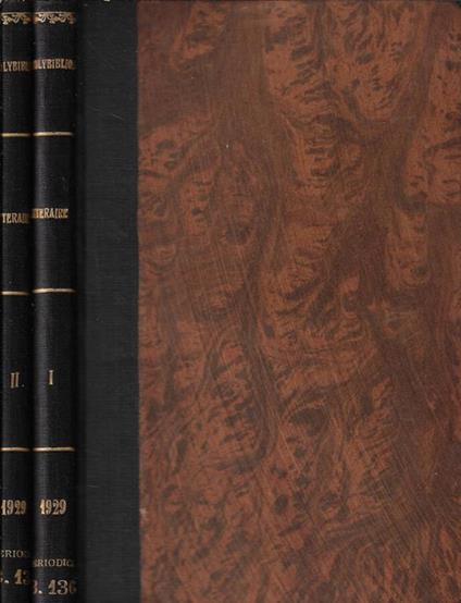 Polybiblion revue bibliographique universelle partie litteraire deuxieme serie tome 109, 110 1929 - copertina