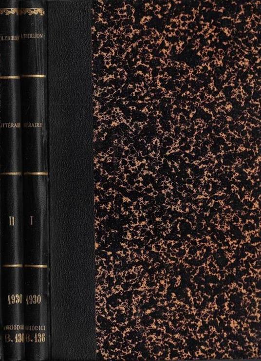 Polybiblion revue bibliographique universelle partie litteraire deuxieme serie tome 111, 112 1930 - copertina