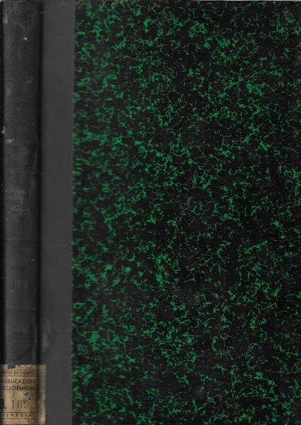 Archivio storico italiano Vol. II 1940 - copertina