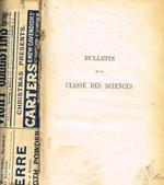 Academie royale de belgique. Bullettin de la classe des sciences 1901